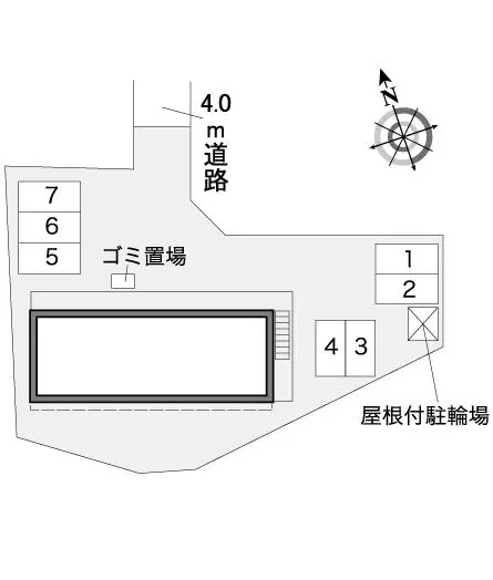 ★手数料０円★仙台市青葉区菊田町　月極駐車場（LP）